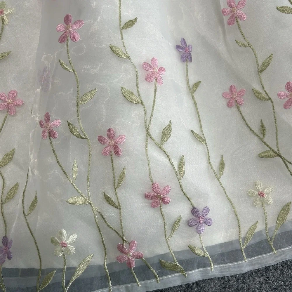 Special Edition‎ 3T Toddler Dress Easter White Pink Flowers